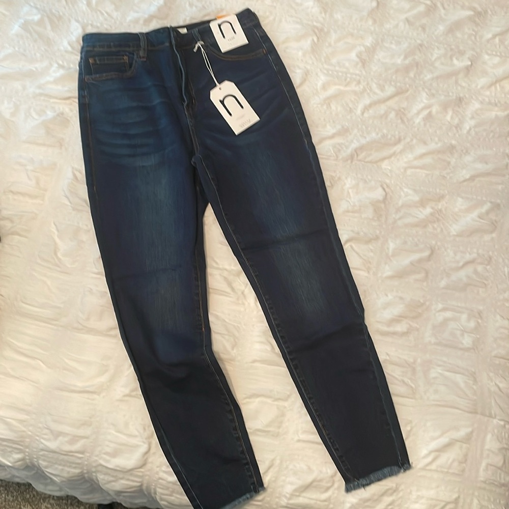 Nature denim skinny ankle length jeans